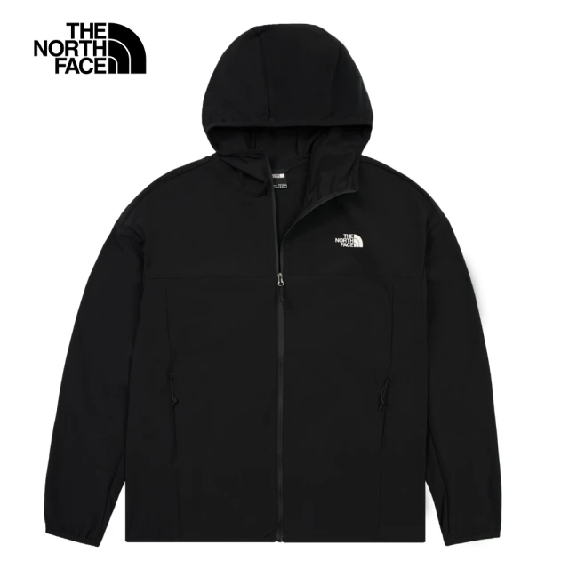 The North Face 北面女款黑色舒適透氣連帽外套｜8EYHJK3