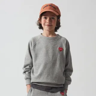 【weekend house kids】百搭素色有機棉大學T(2色)