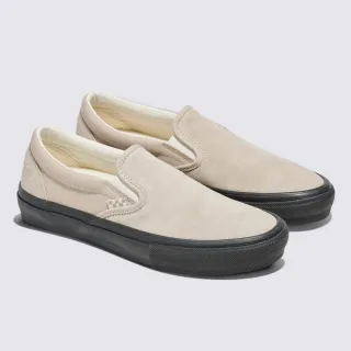 【VANS 官方旗艦】Skate Slip-On 男女款淺褐色專業滑板鞋