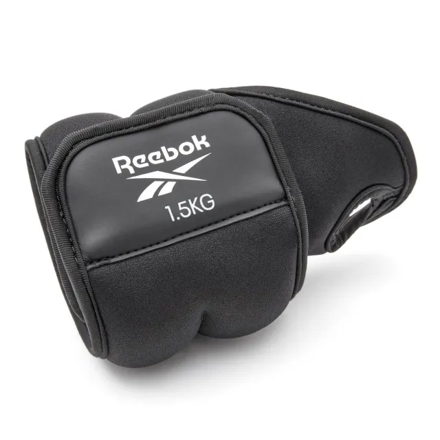 【REEBOK】Wrist Weights 手腕負重環 - 1.5公斤 - 2入組(訓練手環、健身配件、運動配件)