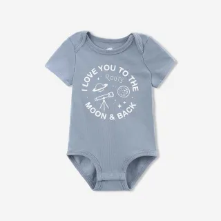 【Roots】Roots 嬰兒-LOST IN SPACE 包屁衣(藍色)