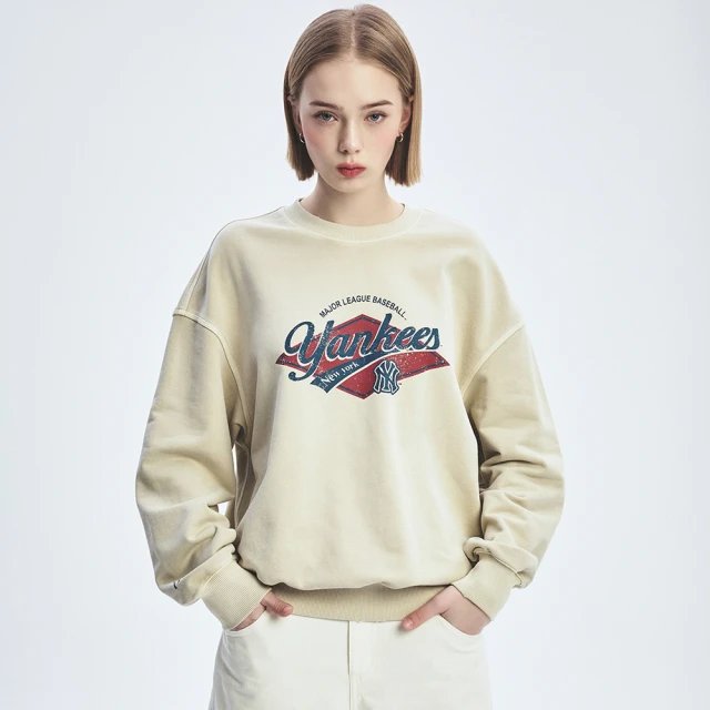MLBMLB 長袖大學T Varsity系列 紐約洋基隊(3AMTV0751-50SAM)