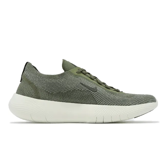 【NIKE 耐吉】慢跑鞋 Free 2025 男鞋 橄欖綠 白 Flyknit 緩震 運動鞋(HF1078-200)