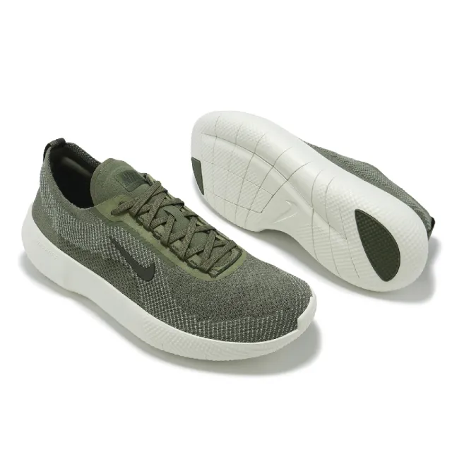 【NIKE 耐吉】慢跑鞋 Free 2025 男鞋 橄欖綠 白 Flyknit 緩震 運動鞋(HF1078-200)