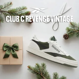 【REEBOK官方旗艦】CLUB C REVENGE VINTAGE II 網球鞋 休閒鞋 運動鞋_男/女_100221099