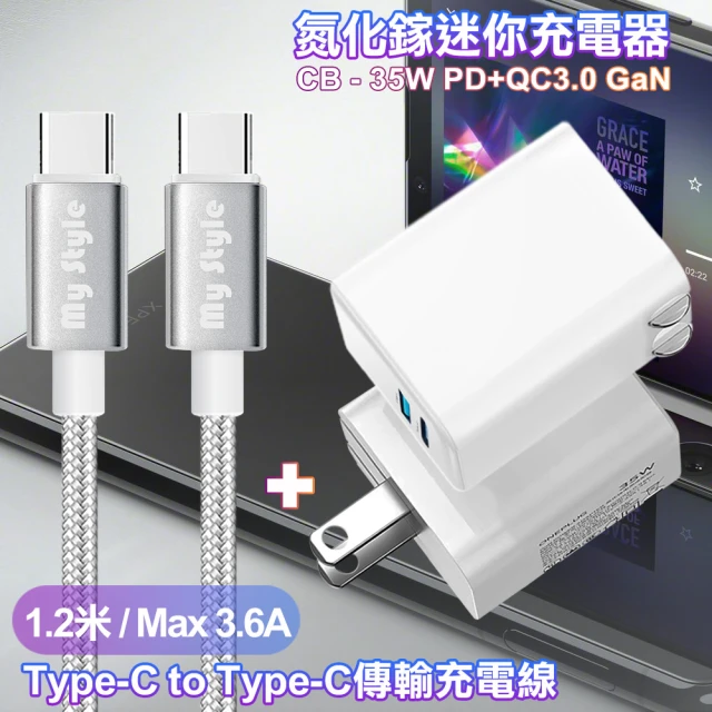 CITY 35W Gan氮化鎵Type-C PD+USB快充