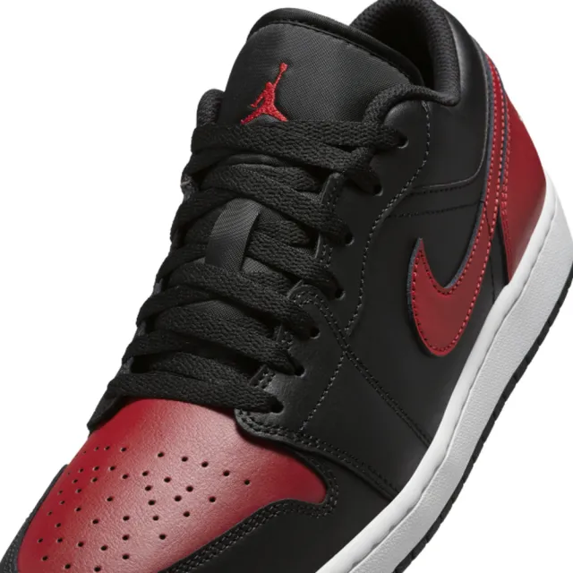 NIKE 耐吉】運動鞋休閒鞋男鞋AIR JORDAN LOW Bred Twist 黑紅AJ1 - Main Image