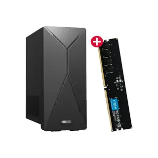 【ASUS 華碩】+8G美光記憶體組★i5 十核RTX3050獨顯電腦(i5-13400/8G/1TB SSD/RTX3050/W11/H-S501MER-51340