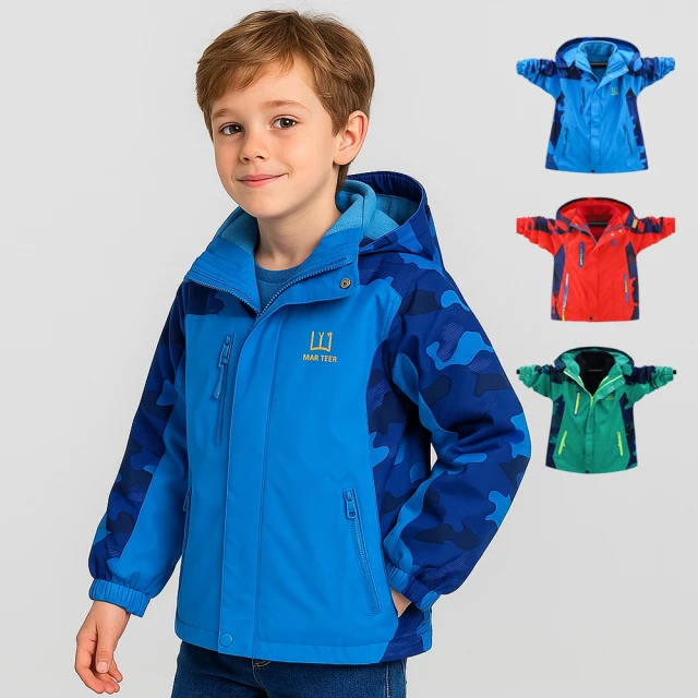 PUMA官方旗艦 基本系列Puma Squad風衣外套 男童