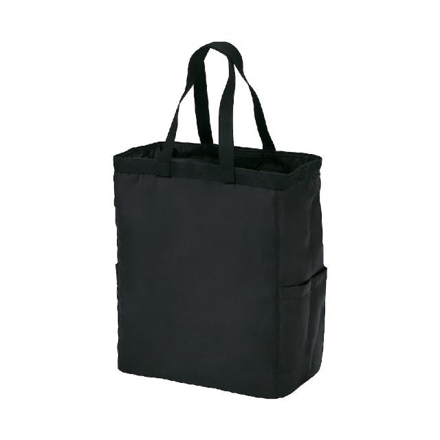 【MUJI 無印良品】聚酯纖維保冷提袋/L.黑 約40×32×18cm(露營系列)