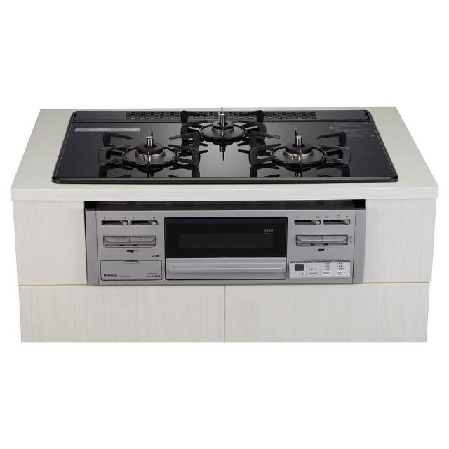 【林內】爐連烤防漏玻璃三口爐(RB71AM5U32R-VW-TR原廠安裝)