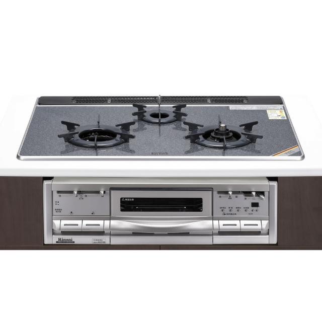 【林內】爐連烤內焰玻璃三口爐RBG-N71W5GA3X-SVL-TR(原廠安裝)