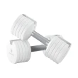 【BYZOOM FITNESS】Pure Series 12.5lb /約5.6kg 5段重量可調式啞鈴 白/黑二色 雙入(BZ-QCD-12.5LB)