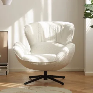 【Taoshop 淘家舖】設計師天鵝椅｜懶人沙發椅｜旋轉休閒椅 - PM041