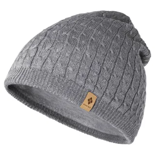 【mont bell】Climapro Watch Cap 登山防風透氣羊毛混紡 保暖帽(1118899BK黑 GY灰 NV海軍藍)