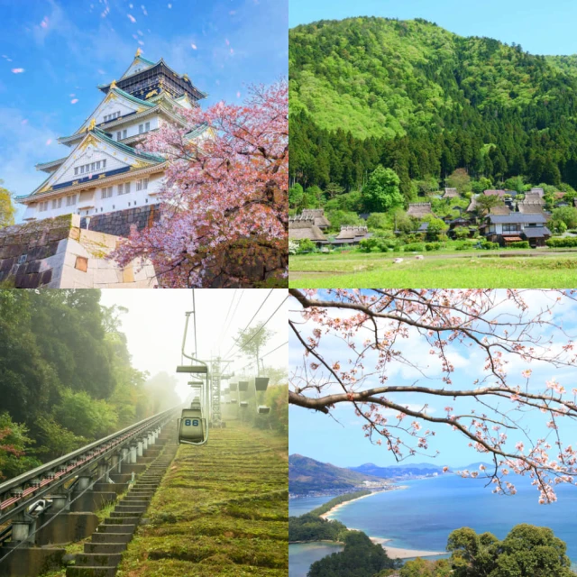 吉航旅遊 精緻假期-京阪神奈良賞櫻.天橋立伊根舟屋.嵐山渡月橋.清水寺.有馬溫泉.螃蟹海鮮五日-星宇航空