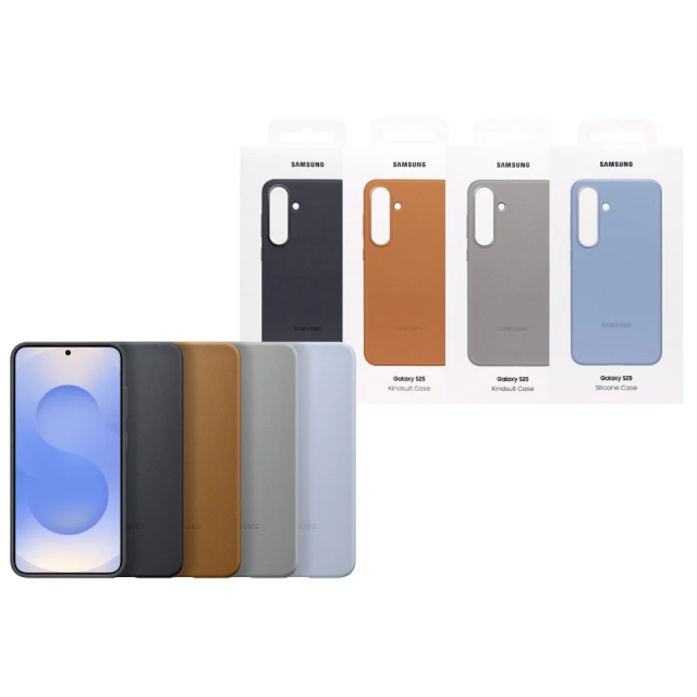 Samsung 三星 Galaxy S25+ 原廠純素皮革保