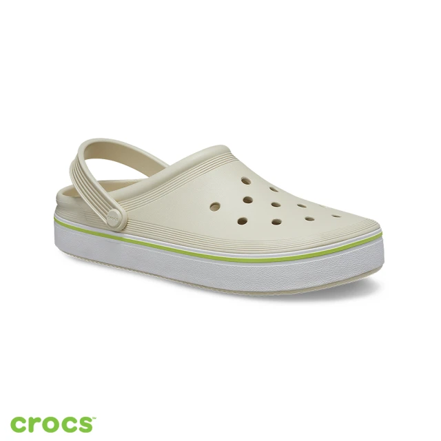 Crocs 女鞋 Brooklyn 厚底 布魯克林細帶印花涼