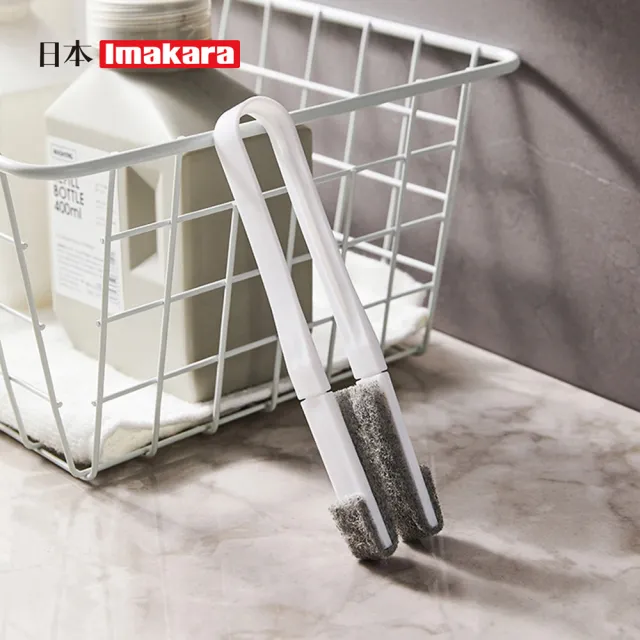 【Imakara】多功能夾子式百葉窗清潔刷/除塵刷-附6個替換頭(洗刷冷氣出風口/☆隙刷/汽車冷氣出風口)