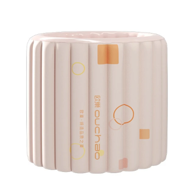 晴安居 加厚加高成人過小腿足浴盆 耐熱塑膠解壓按摩泡腳桶(3