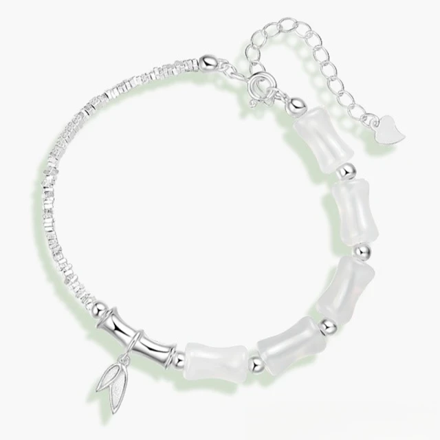 LEESA 碎銀子手鍊\純銀手鍊\招財手鍊\氣質手鍊\開運手