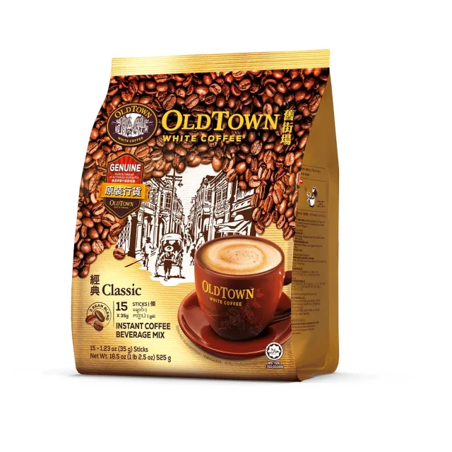 【Old Town舊街場】白咖啡4袋組(口味任選;15入/袋;共60入)