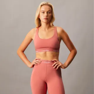 【CALVIN KLEIN】官方旗艦館 CK Essentials Modern Sport 中度承托胸圍_紅色