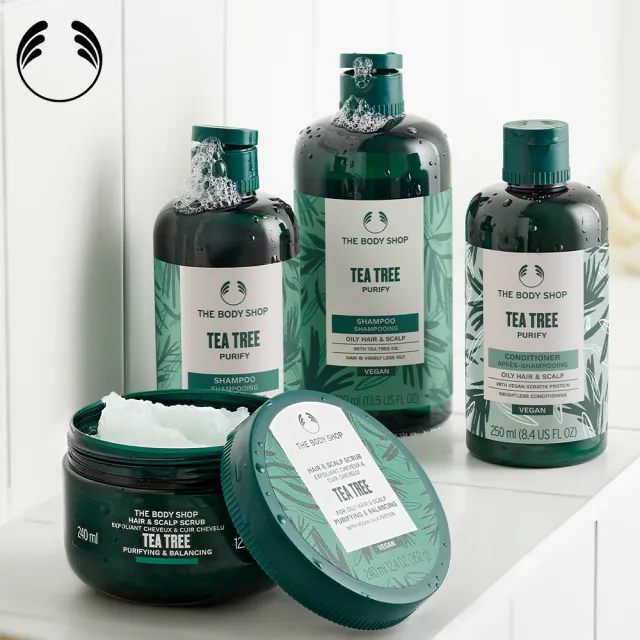 【THE BODY SHOP 美體小舖】茶樹淨化洗髮精-400ML