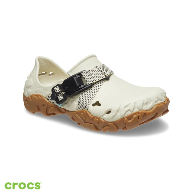Crocs 女鞋 Brooklyn 厚底 布魯克林細帶印花涼