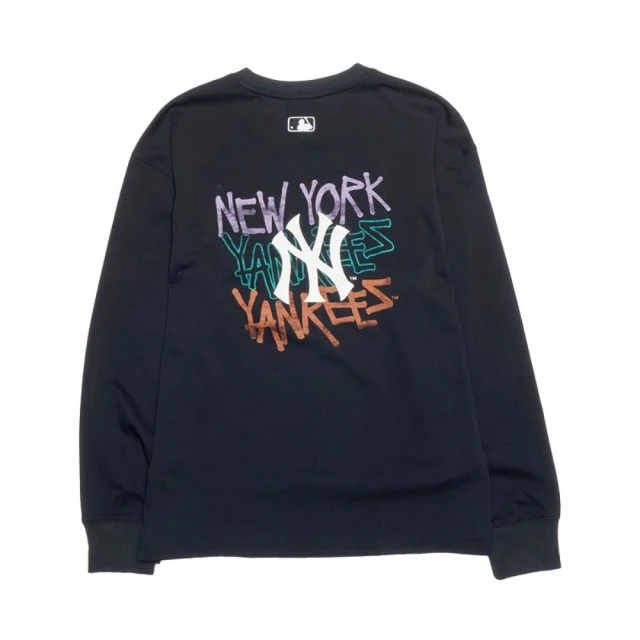 MLB 背後大Logo長袖大學T 波士頓紅襪隊(3ATSB0