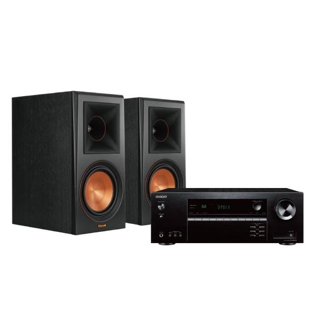 【Klipsch】RP-600M書架式喇叭+Onkyo TX-NR7100擴大機 兩聲道組合