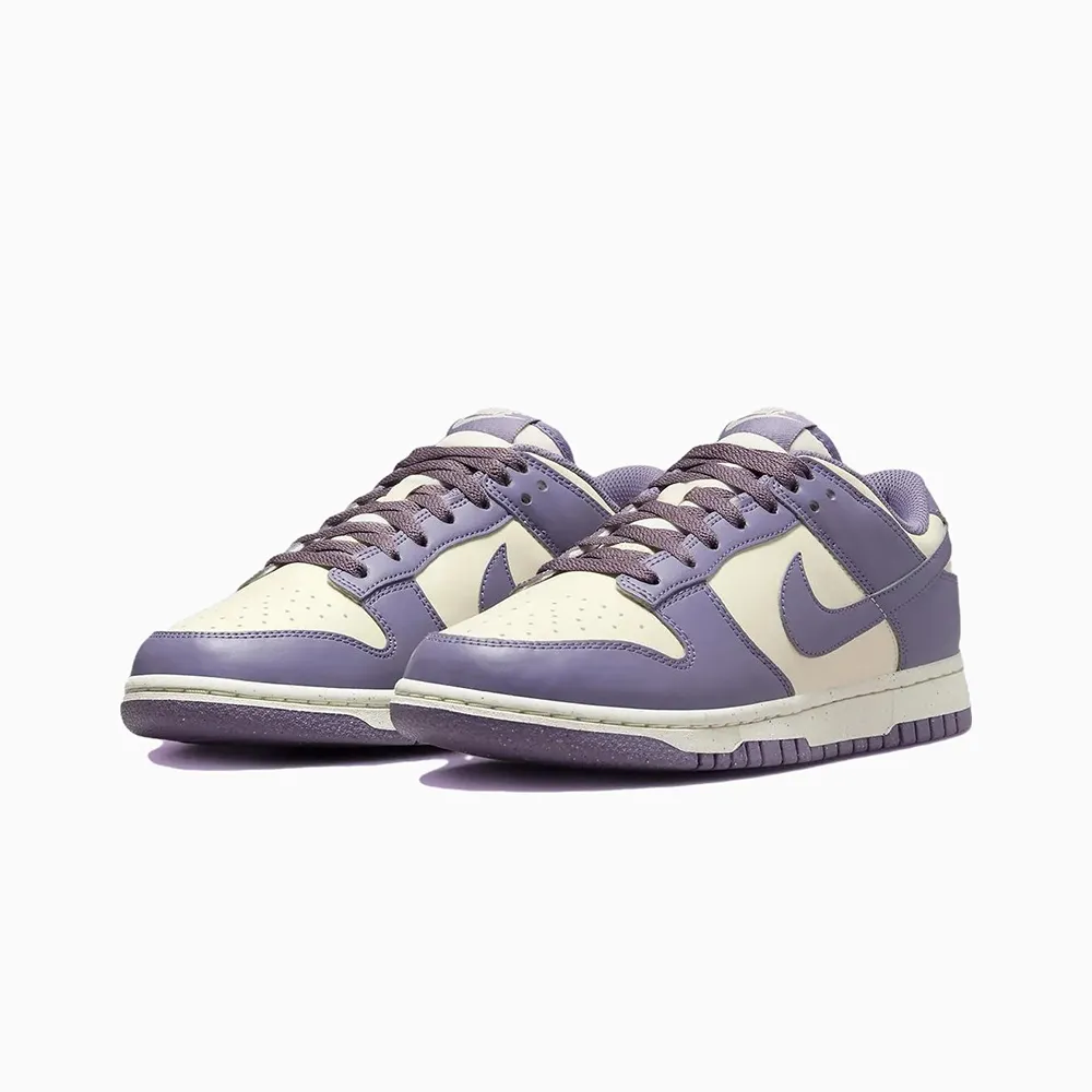 【NIKE 耐吉】W Nike Dunk Low 紫白 藕粉芋泥 復古 百搭 環保 低筒 板鞋 運動鞋 休閒鞋 女鞋 FZ4349-100