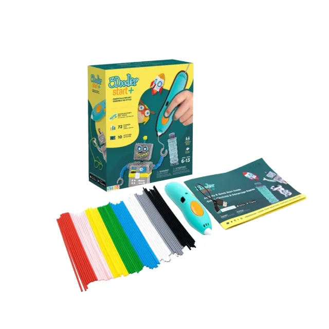 【3Doodler】Start 3D列印筆基本組合(3D列印筆 DIY 公仔 模型 玩具)