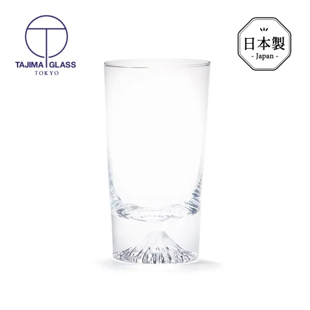 【田島硝子】日本製迷你富士山經典平底玻璃杯(原廠正品/江戶硝子/富士山杯/啤酒杯/酒杯)