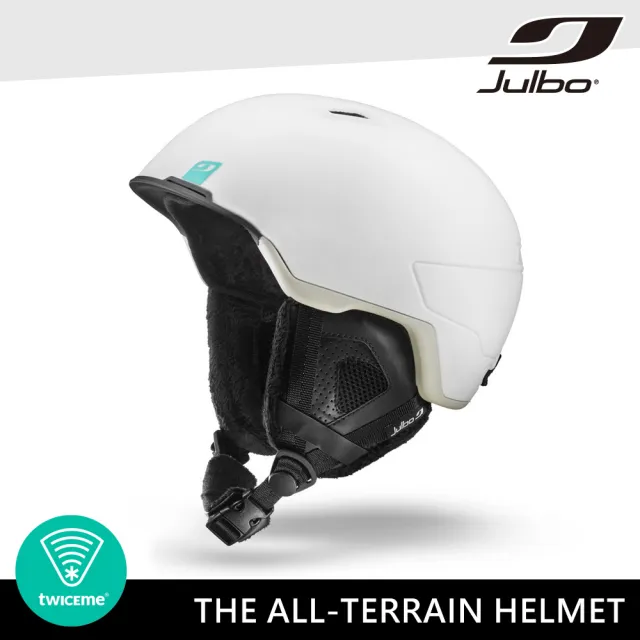 【Julbo】滑雪頭盔 HAL Twiceme 白色 M-L｜JCI621M11、JCI621L11(雪盔 滑雪 安全帽)