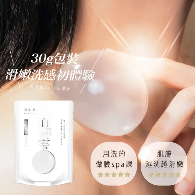 【白美球】日本白美球x蒟蒻海綿聯乘禮(美肌之神 天作之盒/洗顏球/洗臉皂)