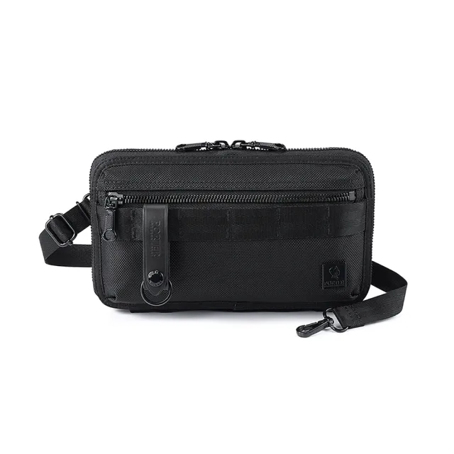 【PORTER INTERNATIONAL】自信經典NEW HEAT斜背包(黑)