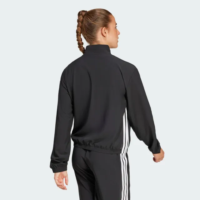 【adidas 愛迪達】TRAIN ESSENTIALS 運動外套 女 JD6539