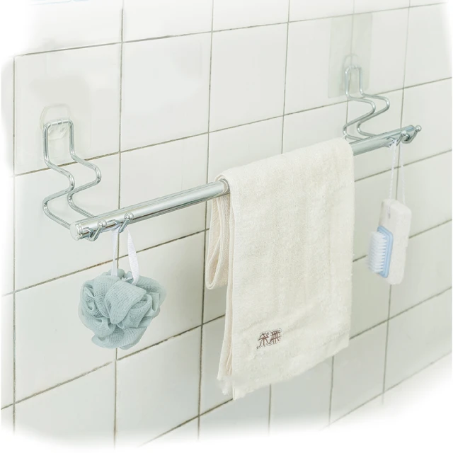 收納部屋 實木浴室收納架 雙層折疊款 黑色/白色(胡桃木 櫸