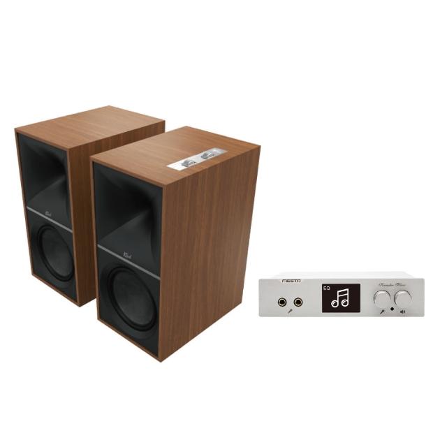【Klipsch】The Nines兩聲道主動式喇叭(+Fiesta混音機)