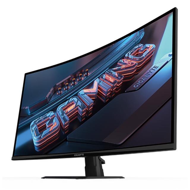 【GIGABYTE 技嘉】GS32QCA 32型 曲面電競螢幕(QHD/180Hz/1ms/VA 1500R/DP/HDMI2.0)