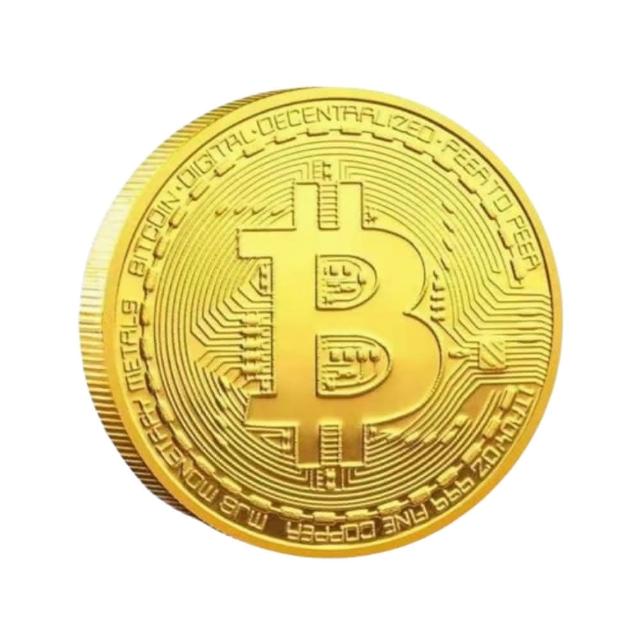 【Crypto】比特幣紀念幣  一對裝