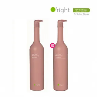 【O’right 歐萊德】絲漾玫瑰保濕洗髮精1000ml買1送1(momo獨家限定)