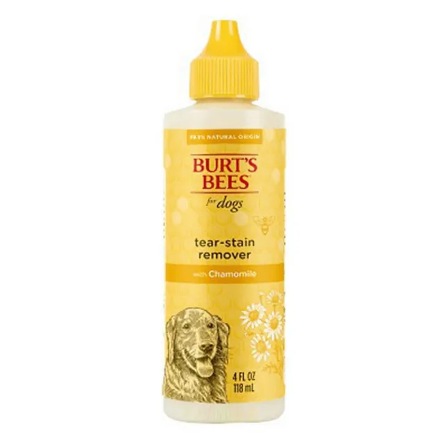 【BURT’S BEES】伯特小蜜蜂 洋甘菊淚痕消除液4oz/118ml*3入組(寵物淚痕消除液)