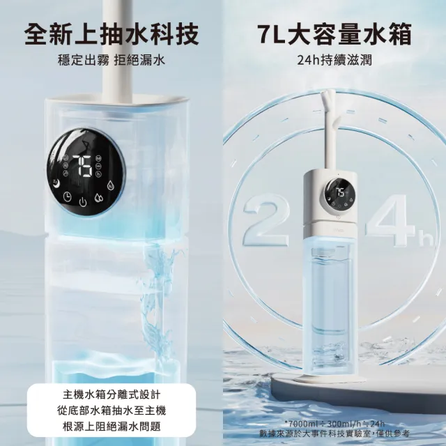 【SOTHING 向物】7L靜音遙控/語音氛圍加濕器 繚繞(靜音加濕器 芳療加濕器 水氧機 香氛機)
