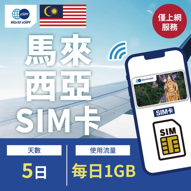 新加坡上網 SIM卡 5天方案 每日2GB降速吃到飽 4G高