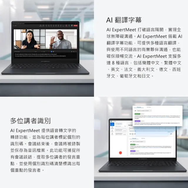 【ASUS 華碩】15.6吋i3商用筆電(B1503/i3-1315U/8G/512G/W11)
