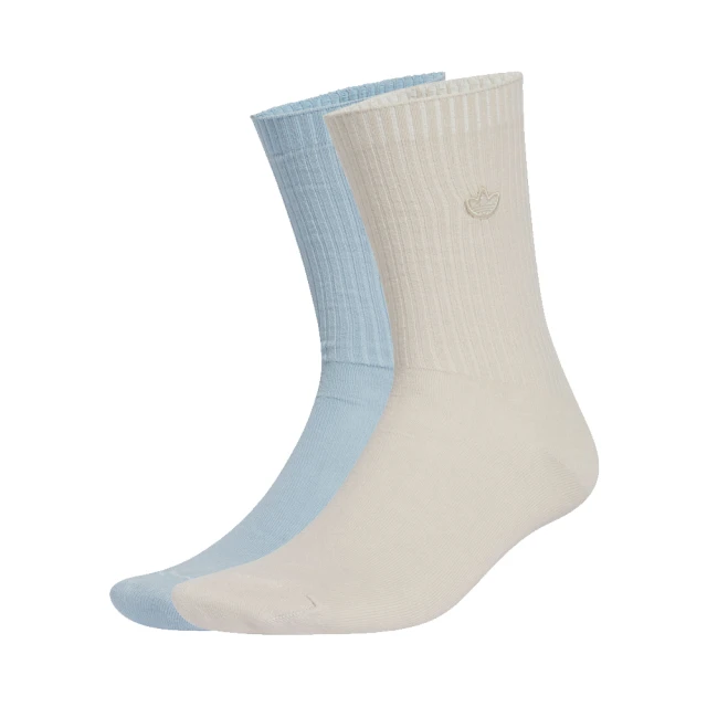 adidas 愛迪達adidas 愛迪達 ESSENTIALS CREW SOCK 2PP 襪子 運動襪 基本款短襪 二雙入 男女 - JJ1837