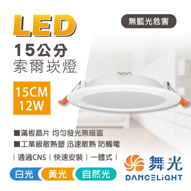 DanceLight 舞光 4入組 雙節標認證 LED 12