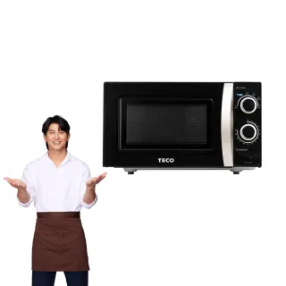 【陳傑憲代言TECO東元】20L機械式平板微波爐(YM2015CB)